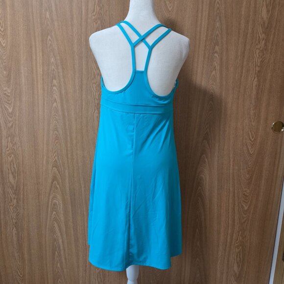 Athleta Shorebreak Turquoise Swim Dress - Picture 5 of 12